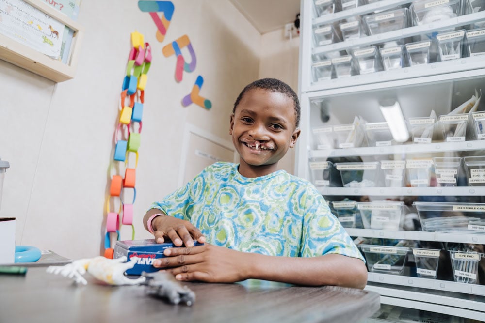 Thousands of children every year are born with a cleft lip or cleft palate. Without surgery, their condition can cause difficulties with eating and nutrition.