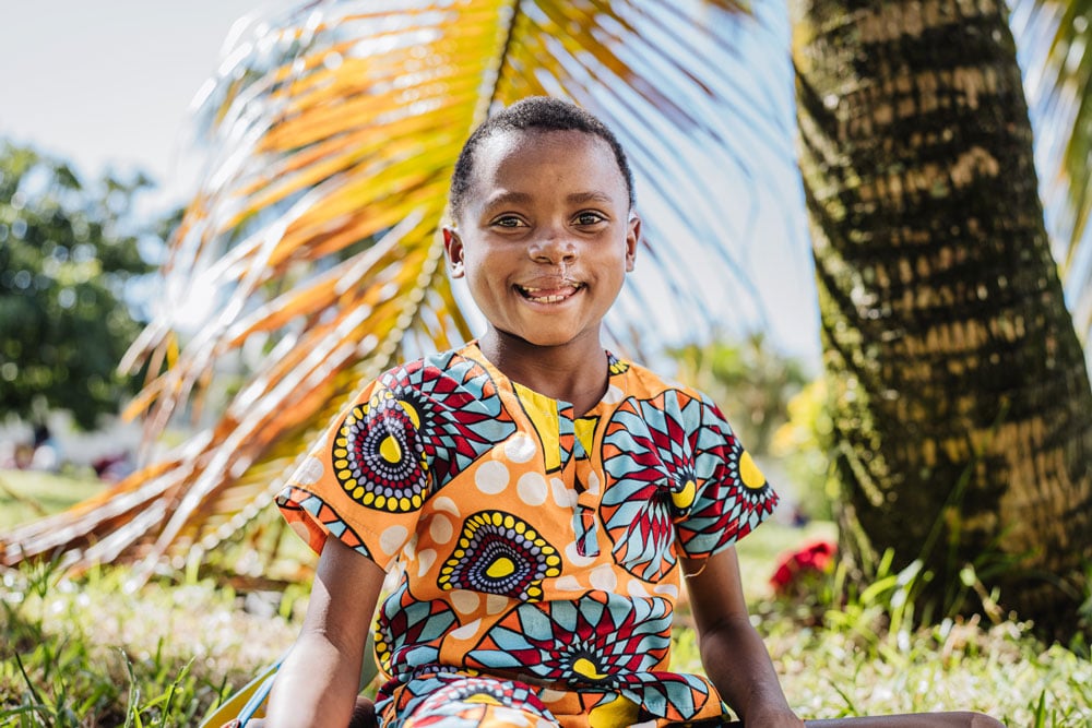 Menisco was born with a cleft lip. Surgery with Mercy Ships changed his future.