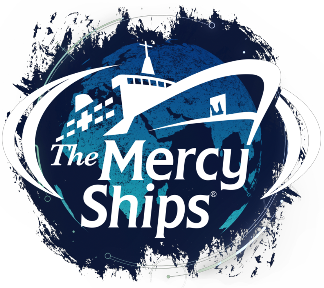 The Mercy Ships logo with tv series branding